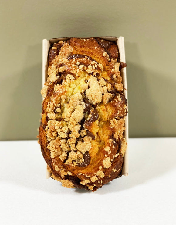 NUTELLA CRUMB POUND CAKE  LOAF